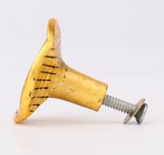 6 Pieces Antique Golden Aluminium Cabinet Knobs