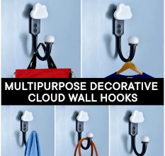 White Cloud Ceramic Hook