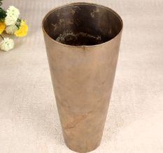 Vintage Finest Brass Holy Glass in Grey Finish for Decor