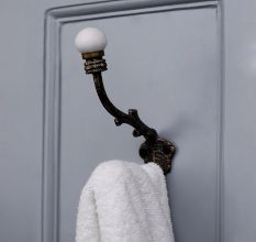 Solid White Tree Heavy Duty Wall Hook-EHG-44