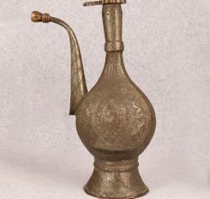 Handmade Islamic Art Copper Aftaba Pot for Home Decor
