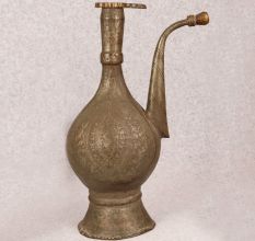 Handmade Islamic Art Copper Aftaba Pot for Home Decor