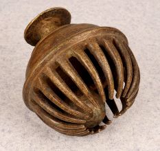 Vintage Brown Bell Metal Elephant Bell for Home Decor