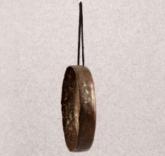 Handmade Tibetan Art Bell Metal Gong for Buddhist Prayer