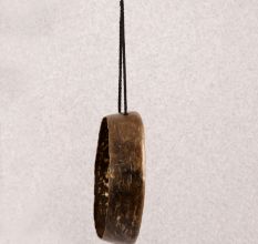 Finest Bell Metal Tibetan Gong in Antique Brown Finish