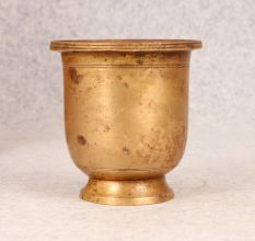 Handmade Finest Brass Panchpatra Pot for Prayer Room