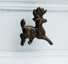 Antique Animals Iron Cabinet Knobs 6 Pieces