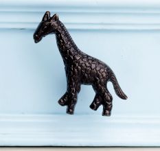 Antique Animals Iron Cabinet Knobs 6 Pieces