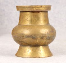 Handcrafted Vintage Brass Sagar Water Pot for Decor