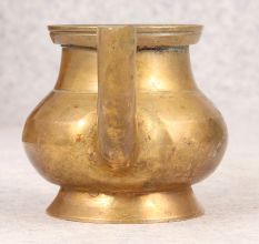 Vintage Finest Brass Water Pot with Spout for Prayer Room
