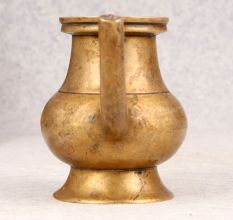 High-Quality Brass Sagar Water Pot with Spout for Decor