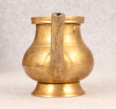 Used Finest Brass Handmade Water Pot with Spout for Decor