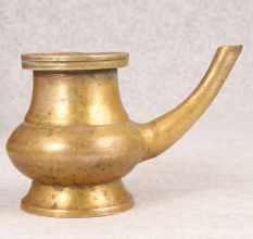Indian Traditional Sagar Water Pot with Spout Made of Brass