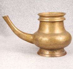 Vintage Brown Finish Sagar Water Pot Made of Brass