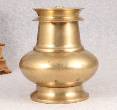 Handmade Traditional Brass Sagar Water Pot with Spout