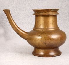 Handcrafted Indian Brass Sagar Water with Spout for Decor