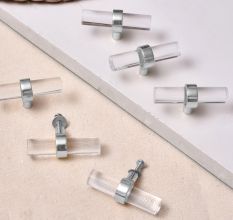 Acrylic Cabinet Knobs  Dresser Pulls
