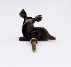 Handmade Antique Fawn Wall Hooks Pack of 3