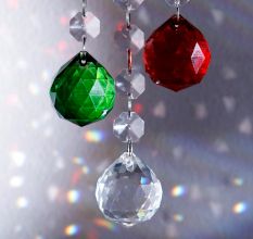 Multicolor Suncatchers Crystals Ball Prism Garden Decor for Gift