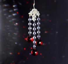 Suncatchers Crystals Ball Red Prism Window Hanging