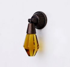 Champagne Glass Pull Teardrop Cabinet Knob