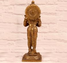 Holy Finest Brass Lord Hanuman Statue for Prayer Room