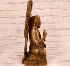 Handmade Finest Brass Raghavendra Swamy Statue for Decor