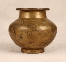 Indian Handcrafted Holy Water Pot Made of Finest Brass