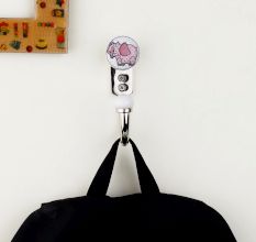 Multicolor Animals Ceramic Kids Wall Hooks