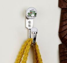 Multicolor Frog Ceramic Kids Wall Hook