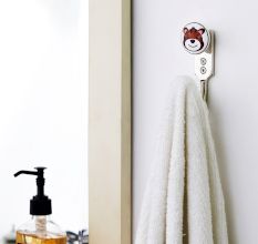 Tiger Face Ceramic Kids Wall Hook