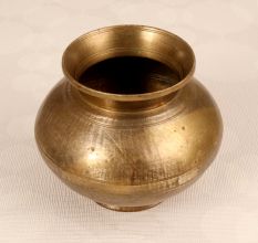 Handcrafted High-Quality Brass Holy Water Pot Lota for Decor
