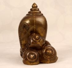 Handmade Brass Lord Ganesha Statue in Himalayan Art