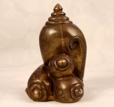 Handmade Brass Lord Ganesha Statue in Himalayan Art