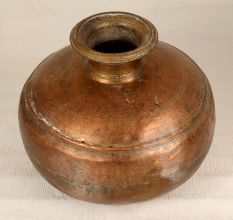 Handcrafted High-Quality Brass Water Pot in Himalayan Art