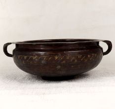Indian Traditional Vintage Brass Urli for Flower Decoration