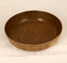 Handmade Brown Finest Brass Holy Bowl for Prayer Room