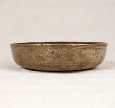 Handmade Brown Finest Brass Holy Bowl for Prayer Room