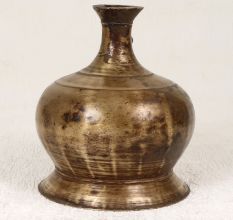 Handcrafted Himalayan Art Brass Hookah Base for Decoration