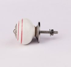 Pink Ceramic Drawer Knobs Combo for Drawer (25 Pieces)