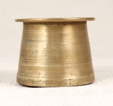 Sturdy Finest Brass Panchpatra Holy Pot in South Indian Art