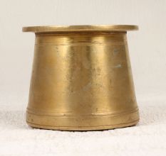Elegant Brown South Indian Panchpatra Holy Pot Made of Brass