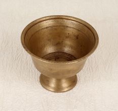 South Indian Handmade Kumkum Bowl Made of Brass