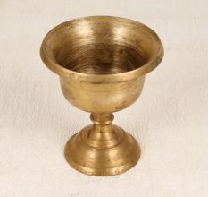 Indian Traditional Brass Kumkum Cup for Home Decoration