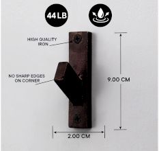 Handmade Antique Iron Heavy duty Wall Hook