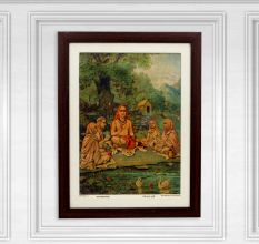 Vintage Paper Print by Ravi Verma for Wall Hanging