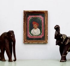 Vintage Paper Painting in Rajasthani Art for Wall Hanging