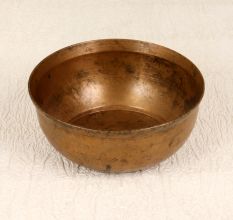 Handmade Brown Finish Holy Bowl Made of Finest Brass