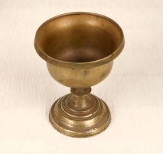 Finest Brass Holy Cup in Brown Finish for Decoration