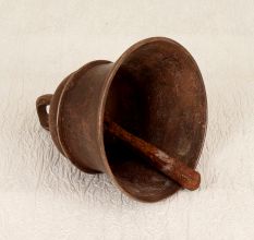 Vintage Handmade Bell Metal Temple Bell from Central India